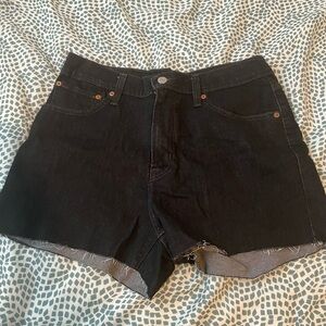 Levi’s High Rise Shorts
